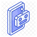 Mobile Robot Artificial Icon
