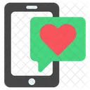 Mobile Romantic Chat  Icon