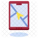 Mobile Route  Icon