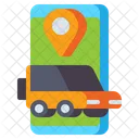 Mobile Route  Icon
