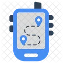 Mobile Map Mobile Location App Mobile Direction Icon