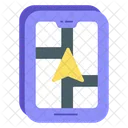 Mobile Route  Icon