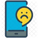Mobile Sad Message  Icon