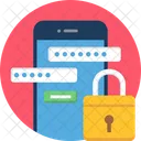 Mobile Safety Data Protection Mobile Security Icon