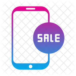 Mobile Sale  Icon