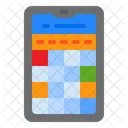 Mobile Schedule Mobile Calendar Mobilephone Icon