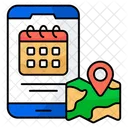 Mobile Schedule Planner Almanac Icon