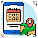 Mobile Schedule Planner Almanac Icon