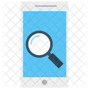 Mobile Search Mobile Magnifier Icon