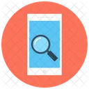 Mobile Search Mobile Magnifier Icon