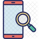 Cell Phone Magnifier Magnifying Icon