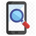 Mobile Searching Mobile Analysis App Analysis Icon