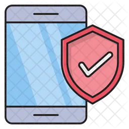 Mobile Secure  Icon