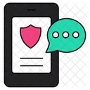 Mobile Secure Chat  Icon