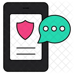 Mobile Secure Chat  Icon