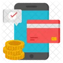 Mobile secure payment  Icon