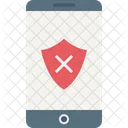 Mobile Security Protection Shield Icon