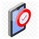Mobile Phone Security Icon