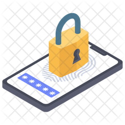 Mobile Security Icon