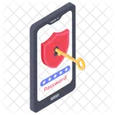 Mobile Security Smartphone Access Smartphone Password Icon