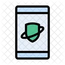 Mobile Security Phone Icon