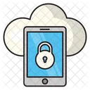 Mobile Protection Cloud Icon