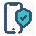 Mobile Security Smartphone Gadget Icon