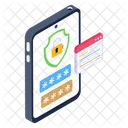 Mobile Safety Mobile Security Encrypted Phone Icon