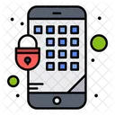 Encryption Lock Mobile Icon