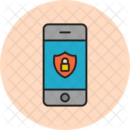 Mobile security  Icon