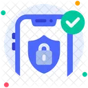 Mobile Security Secure Password Icon