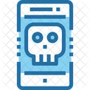 Mobile Phone Insecure Icon