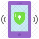 Mobile Phone Security Icon