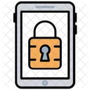 Mobile Padlock Locked Icon