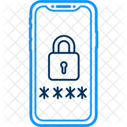 Mobile security  Icon