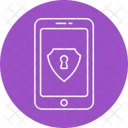 Mobile Security  Icon