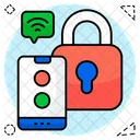 Mobile security  Icon