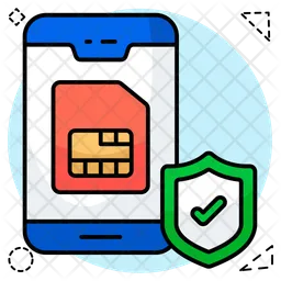 Mobile security  Icon