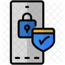 Mobile Security Security Protection Icône