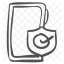Mobile Security  Icon