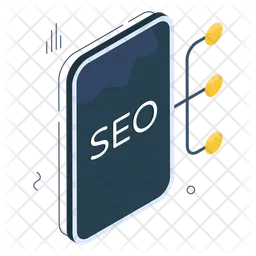 Mobile Seo  Icon