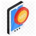 Mobiles SEO Telefon SEO SEO App Symbol