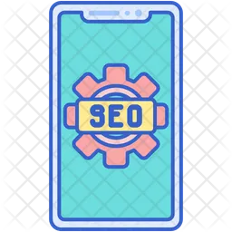 Mobile Seo  Icon