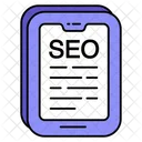 Mobile Seo Seo Marketing Icon