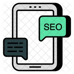 Mobile Seo Chat  Icon