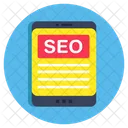 Mobile Seo Search Engine Optimization Optimizational Research Icon