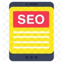 Mobile Seo Search Engine Optimization Optimizational Research Icon