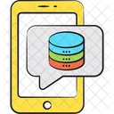 Mobile Server Database Server Icon