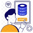 Mobile Server Update Server Refresh Server Reload Icon