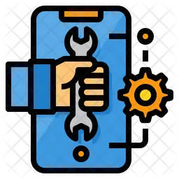 Mobile Service  Icon